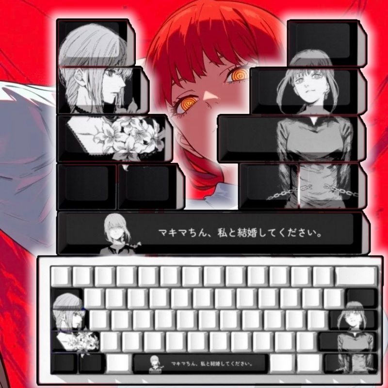 Tech Gaming Accessories - Keycaps sur le thème de Chainsaw