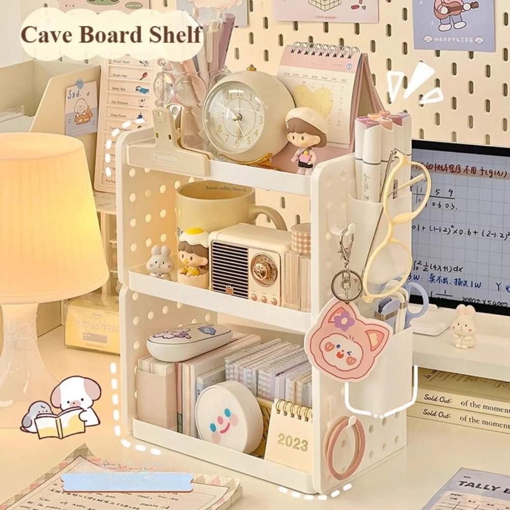 Tech Accessories For Office Desk - Organisateur de bureau à 3 niveaux,
