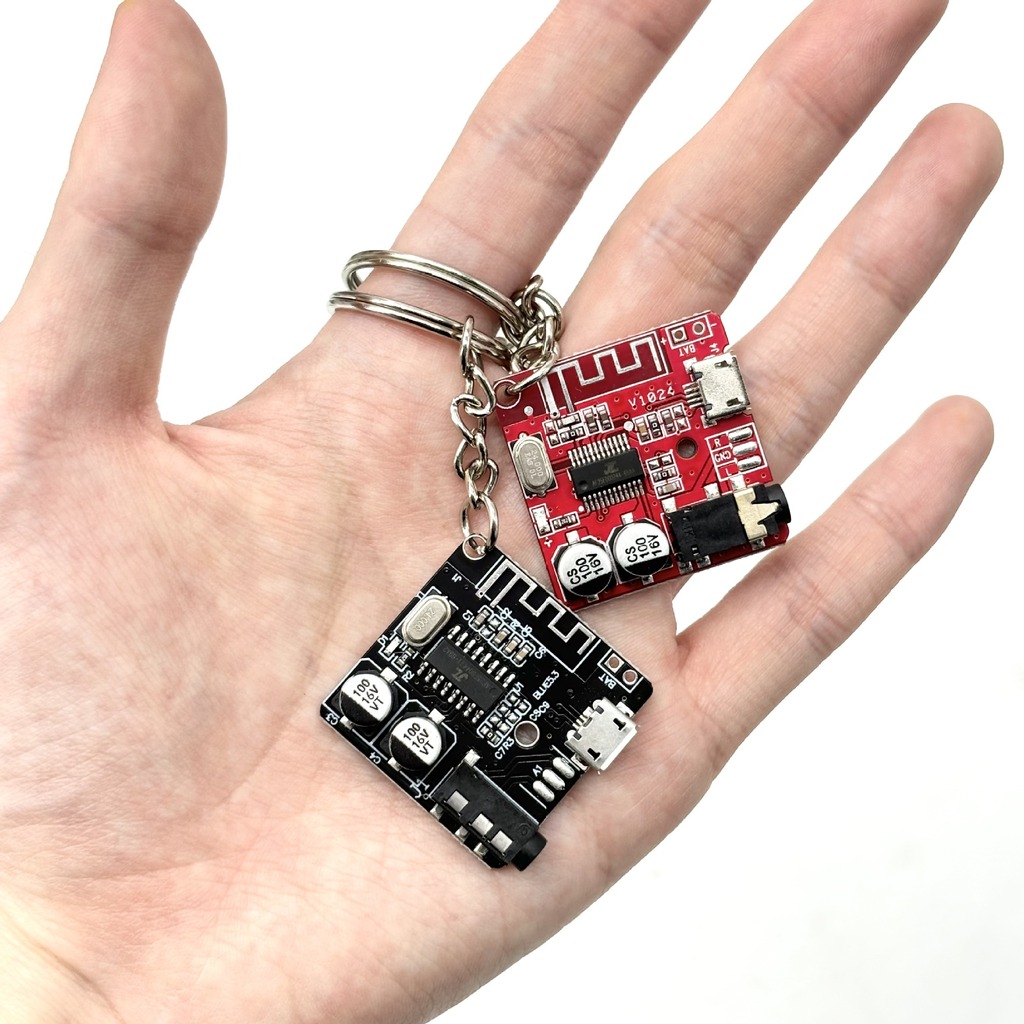 Tech Keychain Accessories - Porte-clés en forme de circuit imprimé,