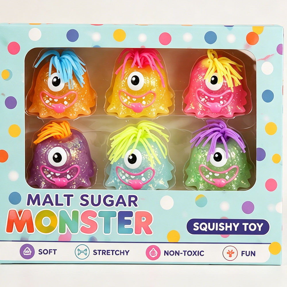 Tech Home Accessories - Squishy Monstre Kawaii en Silicone à