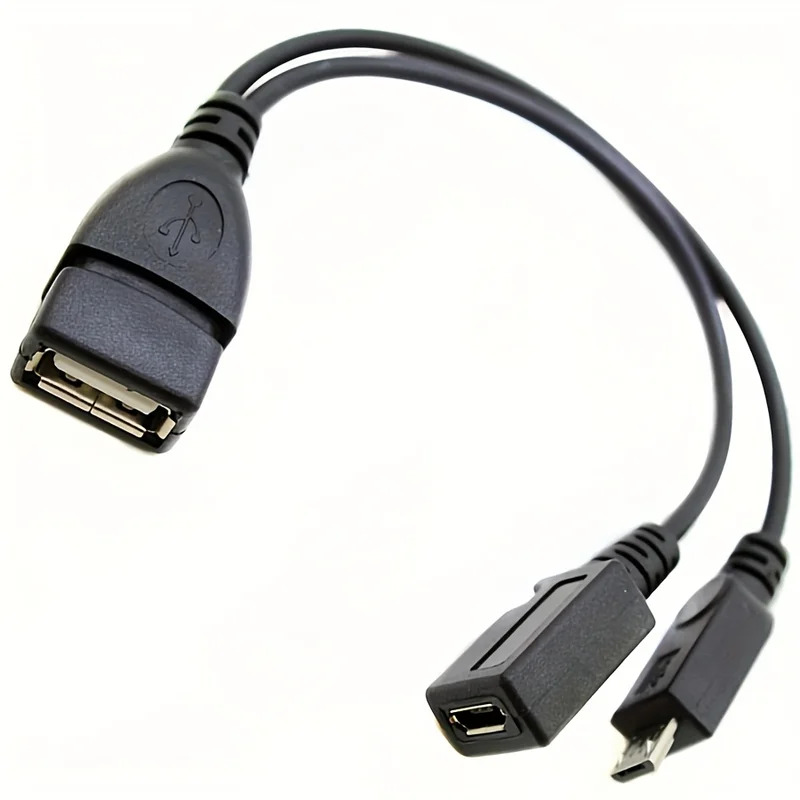 Tech Accessories Tablet - Adaptateur répartiteur OTG USB vers Micro