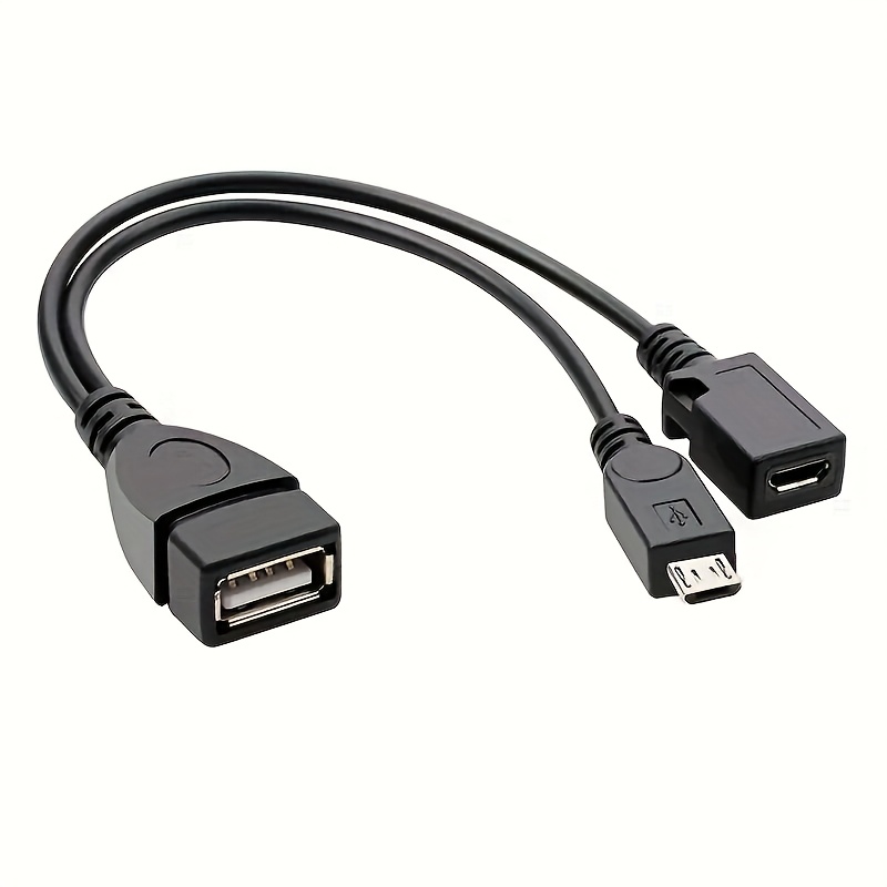 Tech Accessories Tablet - Adaptateur répartiteur OTG USB vers Micro