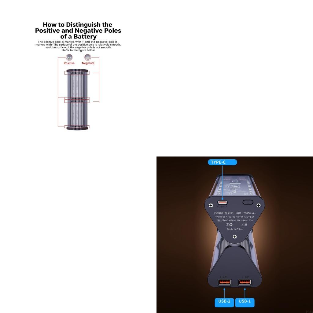 Tech Accessories Designer - Pack chargeurs batterie 193A Clear View