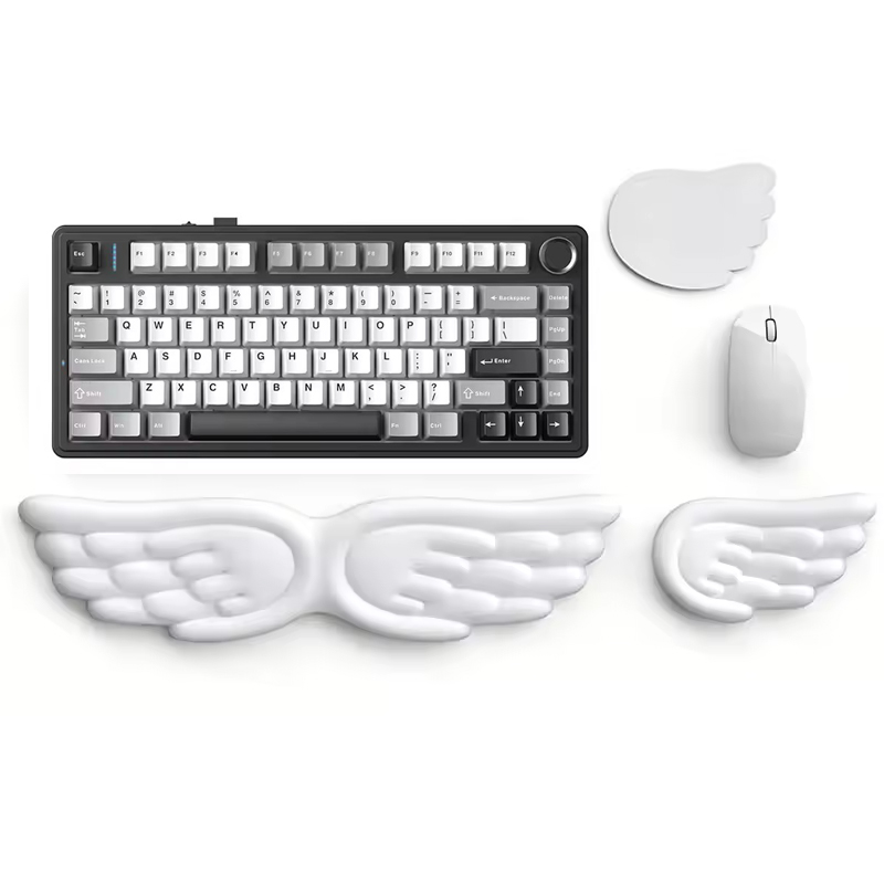 Keyboard Wrist Pad Leather - Repose-poignet pour clavier et souris mécaniques,