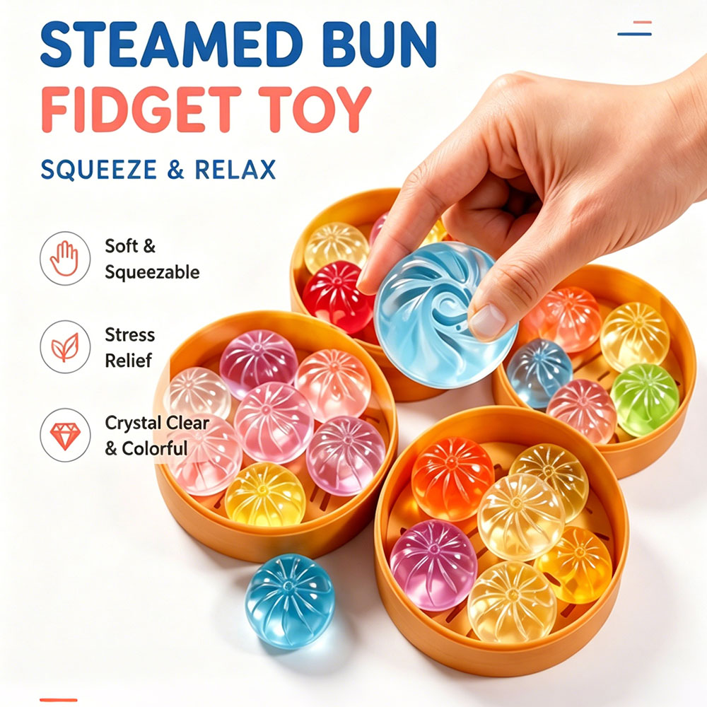 Tech Home Accessories - Lot de 5 Squishies Kawaii en