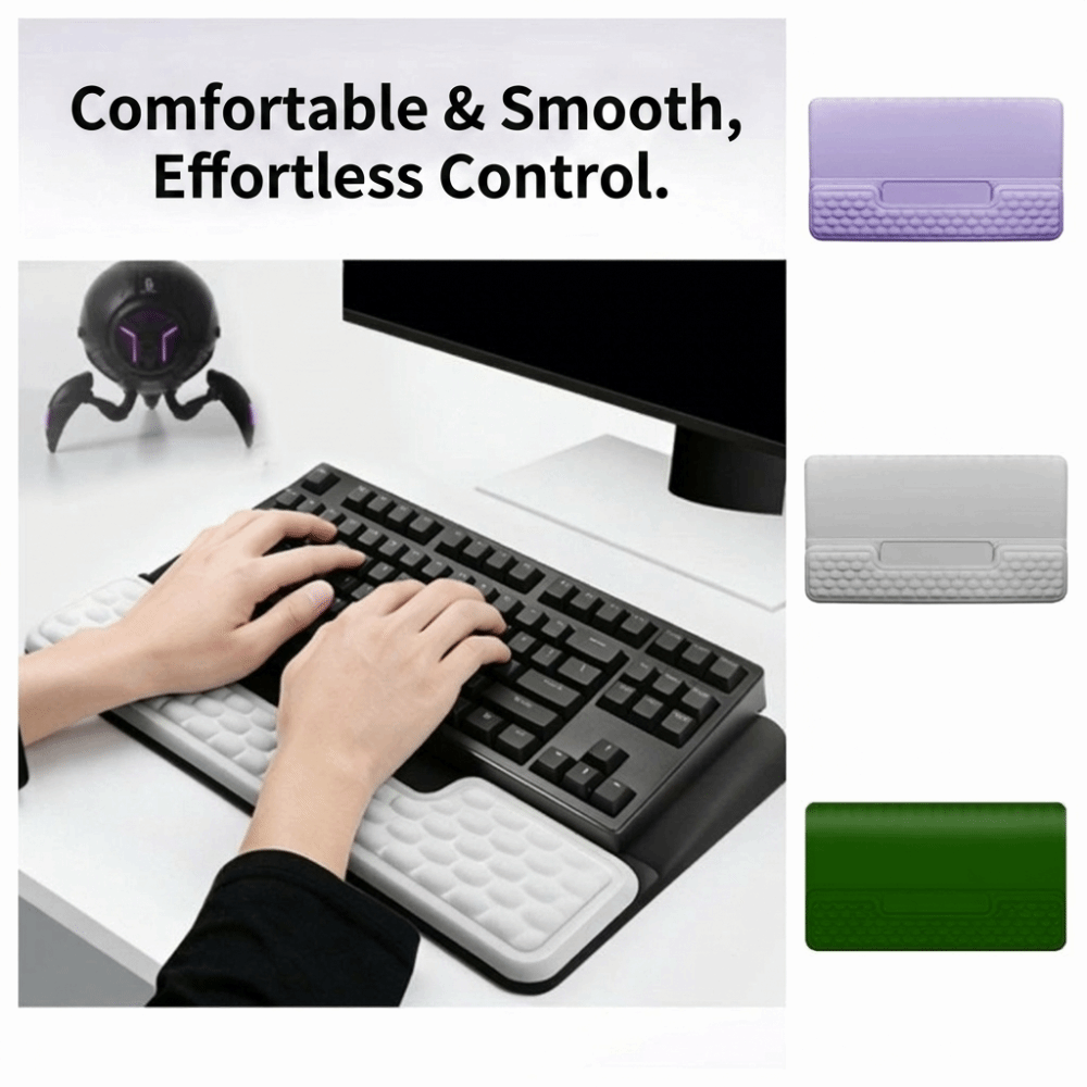 Support de clavier intégré pou - Keyboard Wrist Pad Leather avis et prix