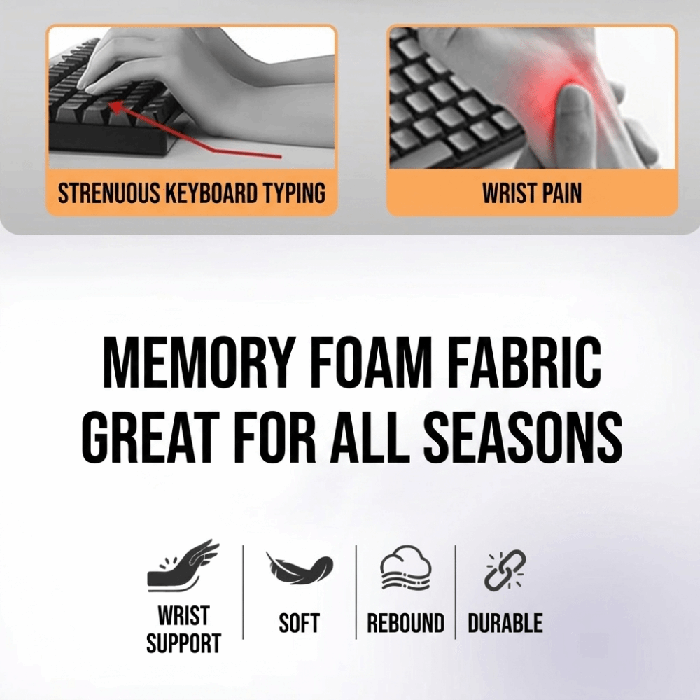 Support de clavier d'ordinateu - Keyboard Wrist Pad Leather avis et prix