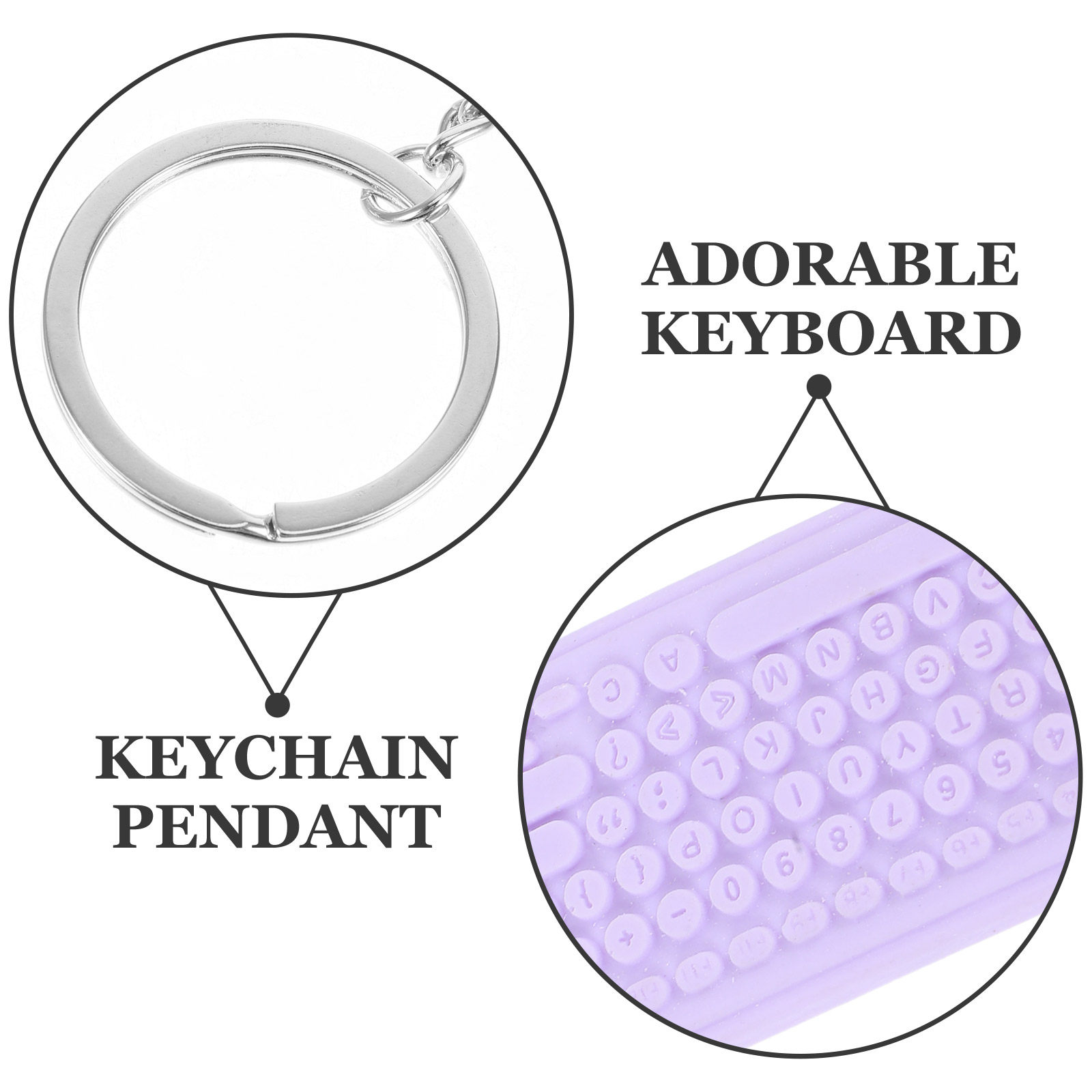 Mini Clavier Souris Porte-clés - Tech Keychain Accessories avis et prix