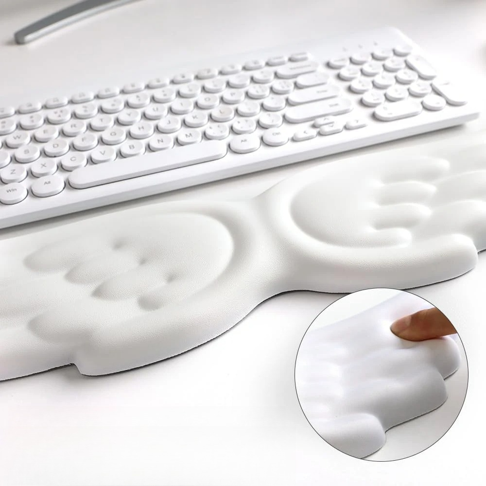 Tapis de souris ergonomique po - Keyboard Wrist Pad Leather avis et prix