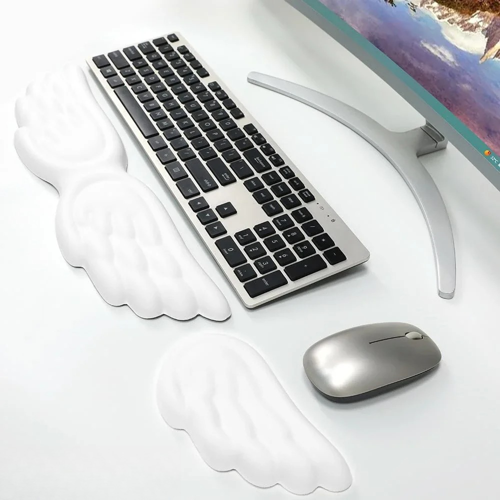 Tapis de souris ergonomique po - Keyboard Wrist Pad Leather avis et prix