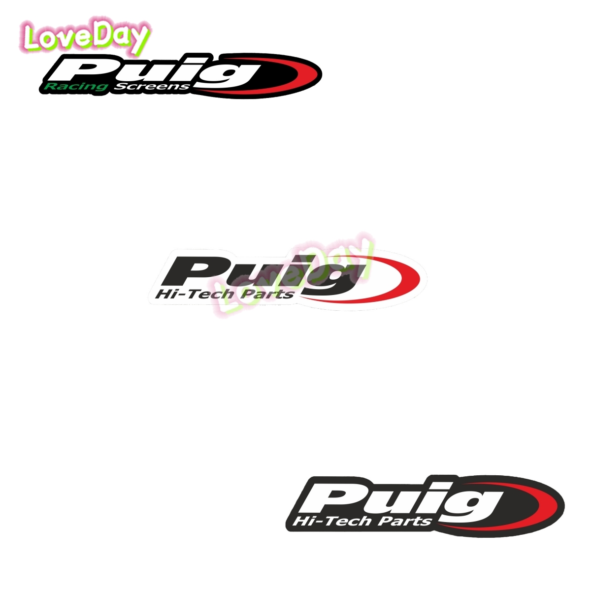 Puig Racing Autocollant Hi-Tec - Tech Accessories Words avis et prix