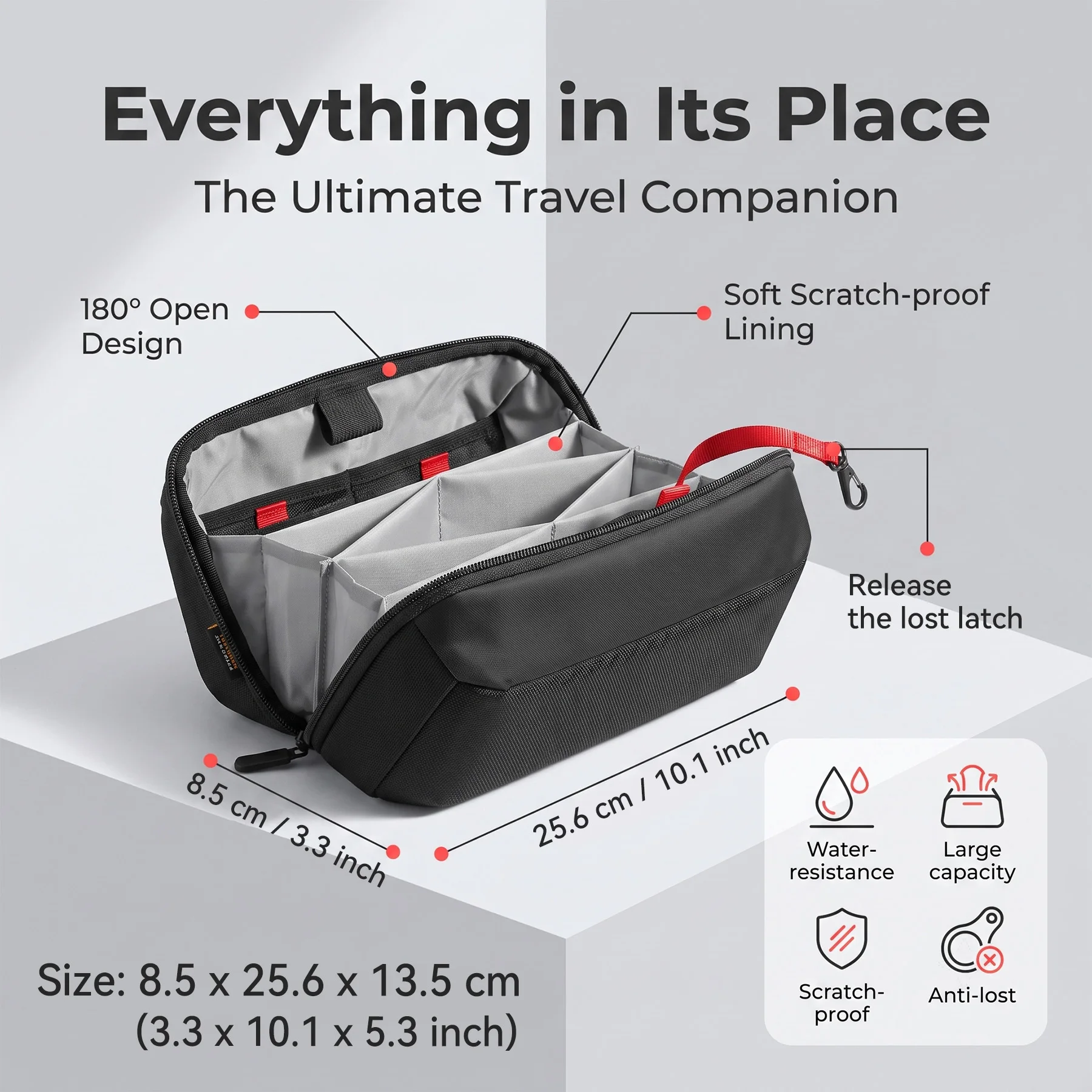 Pochette de rangement pour acc - Tech Accessories Travel Case avis et prix