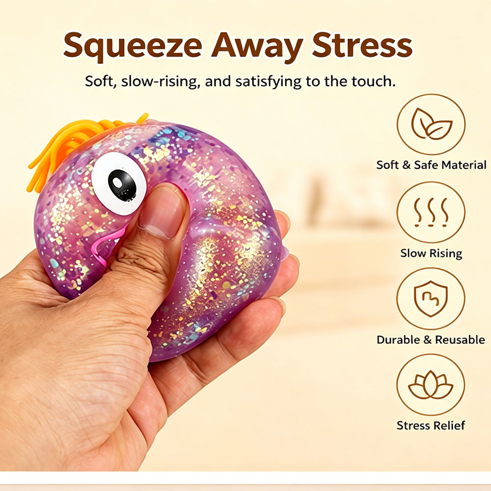 Squishy Monstre Kawaii en Sili - Tech Home Accessories avis et prix