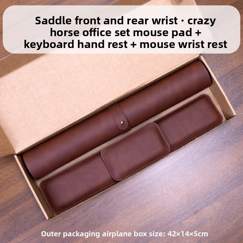 Tapis de bureau imperméable en - Keyboard Wrist Pad Leather avis et prix