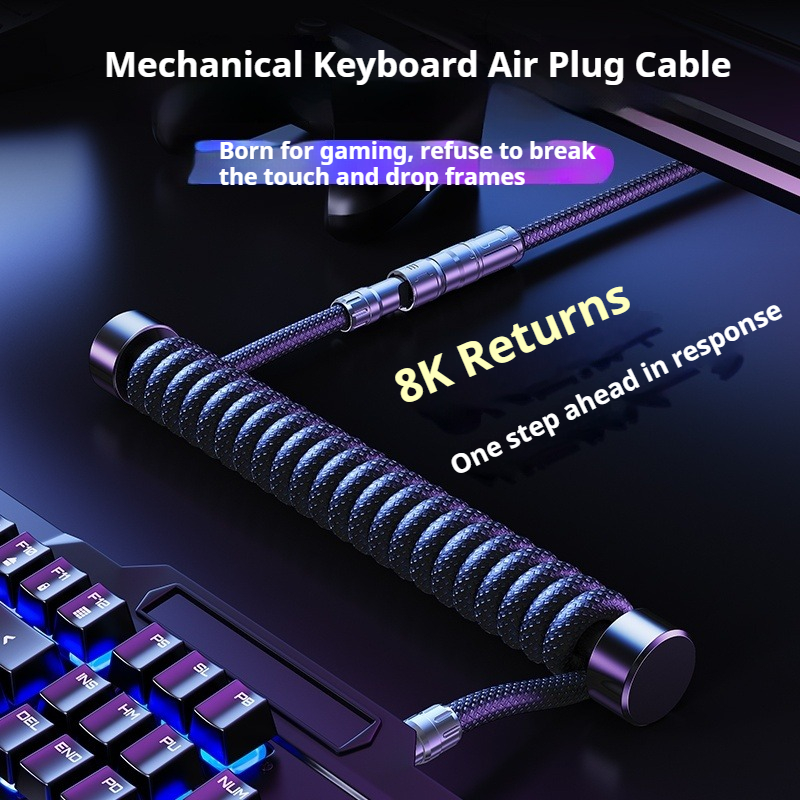 Câble de clavier enroulé Eary  - Tech Gaming Accessories avis et prix