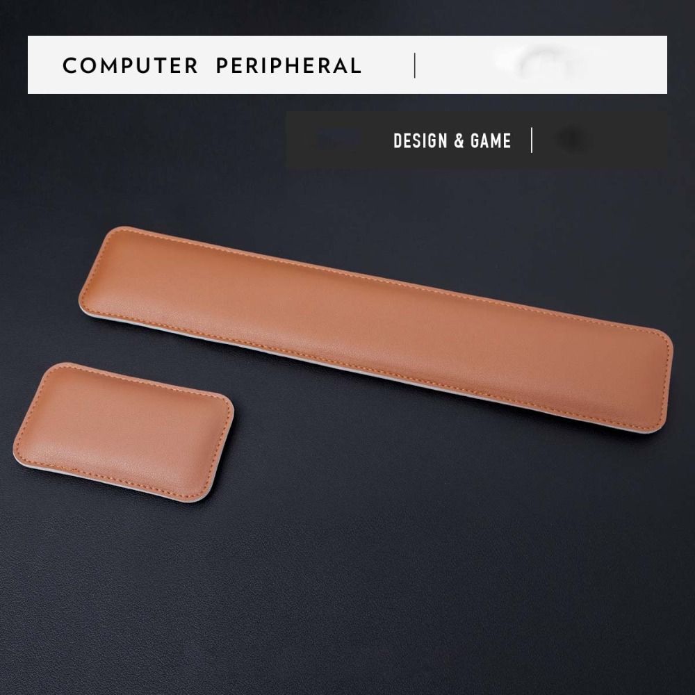 Tapis de souris portable en cu - Keyboard Wrist Pad Leather avis et prix