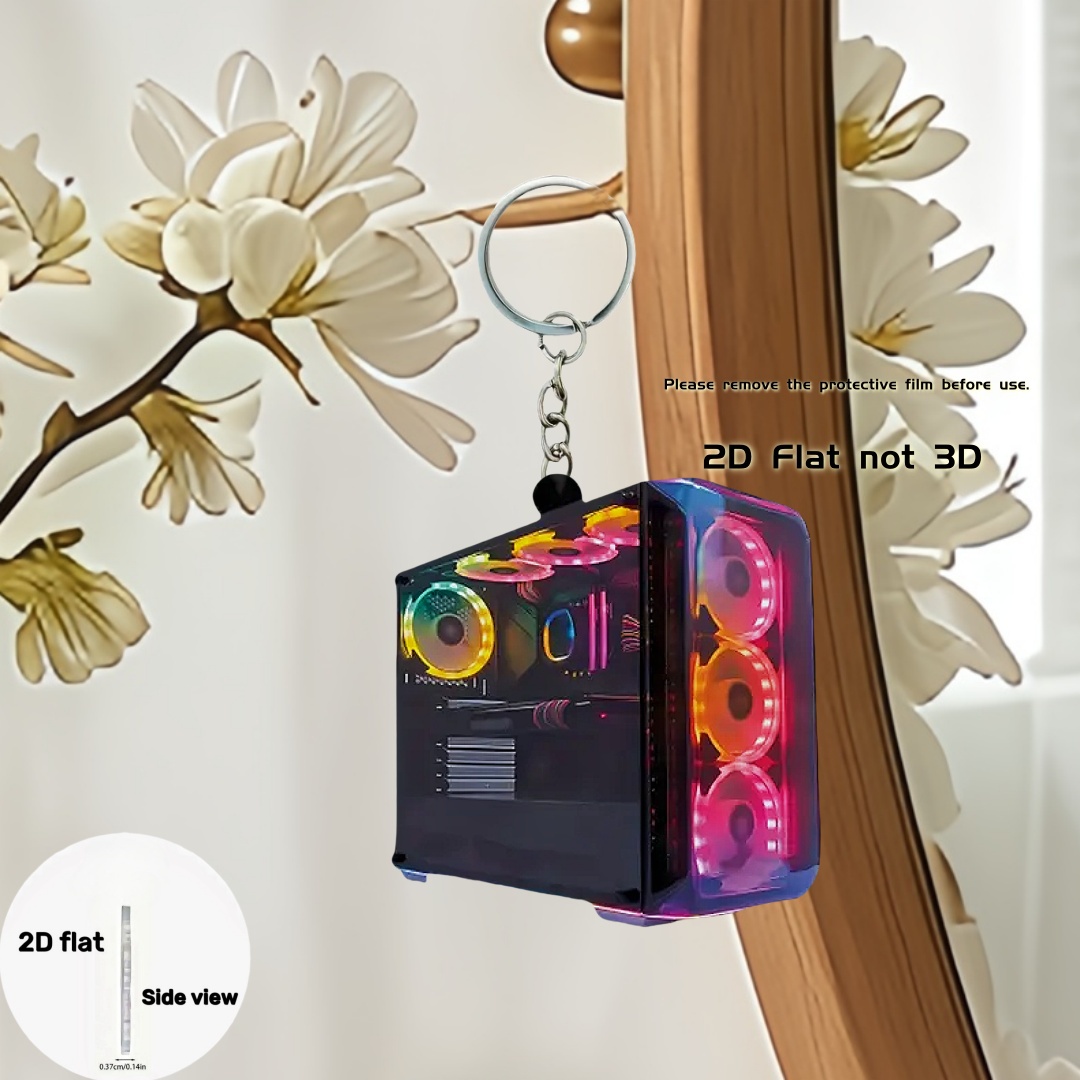 Porte-clés pendentif hôte d'or - Tech Keychain Accessories avis et prix
