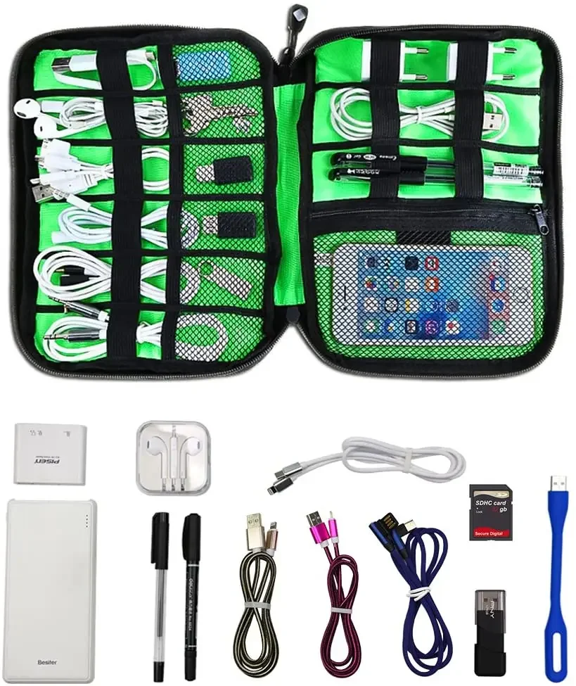 Kit de rangement pour câbles,  - Cable Organizer Bag avis et prix